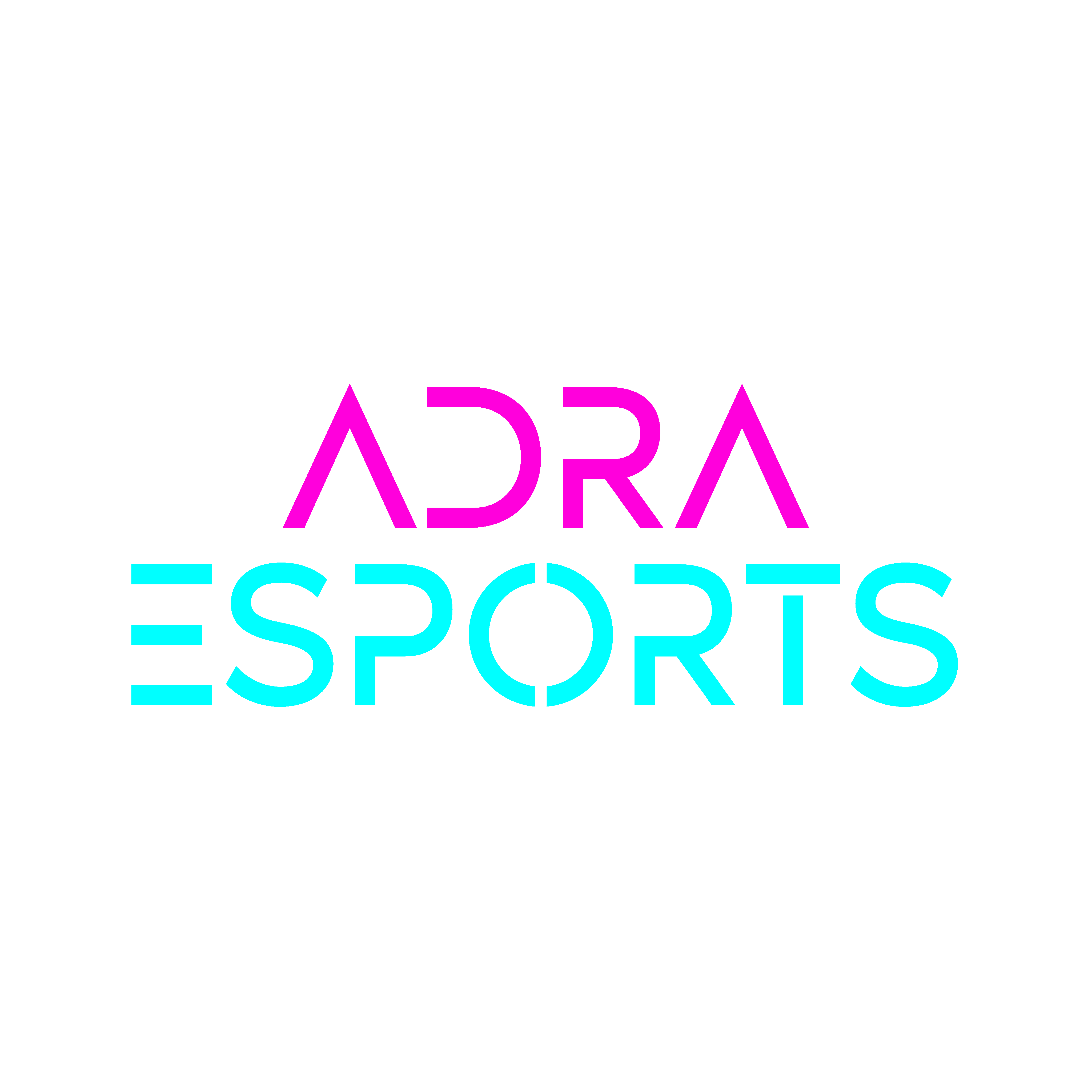 ADRA eSport White Logo